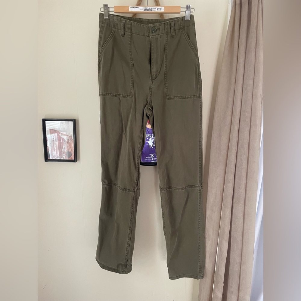 H&M green cargo pants
